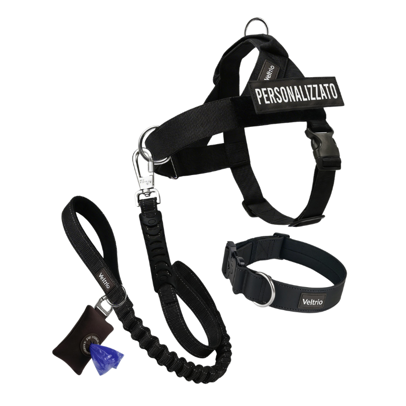 Kit Complet Anti-Traction Veltrio™ - Il ne vous promène plus. Vous le tenez à un doigt