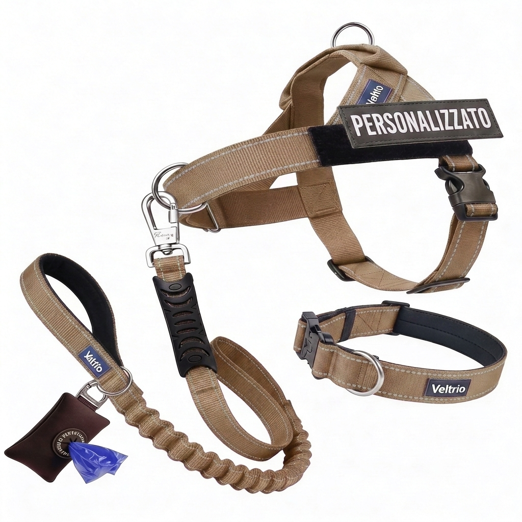 Kit Complet Anti-Traction Veltrio™ - Il ne vous promène plus. Vous le tenez à un doigt