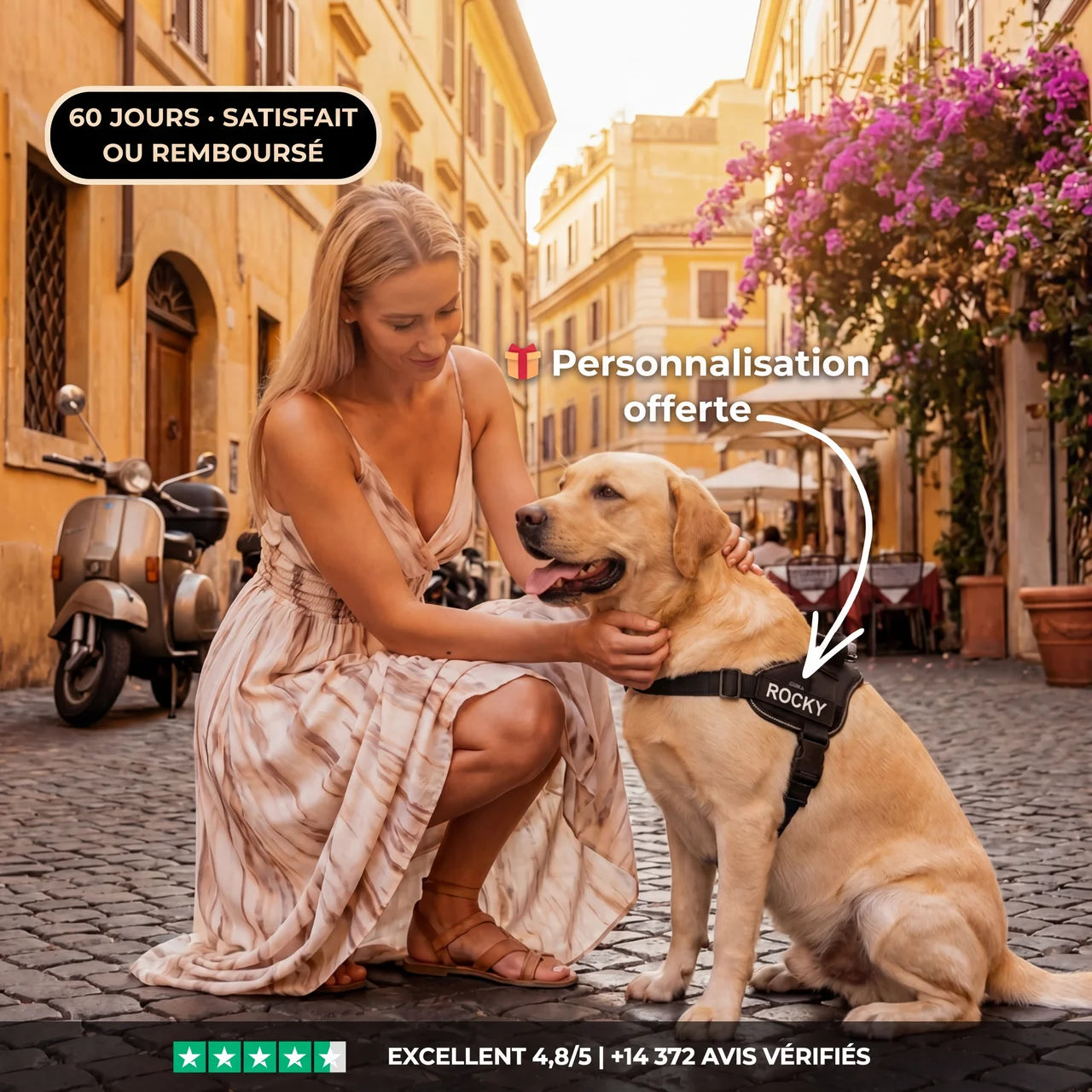 Kit Complet Anti-Traction Veltrio™ - Il ne vous promène plus. Vous le tenez à un doigt
